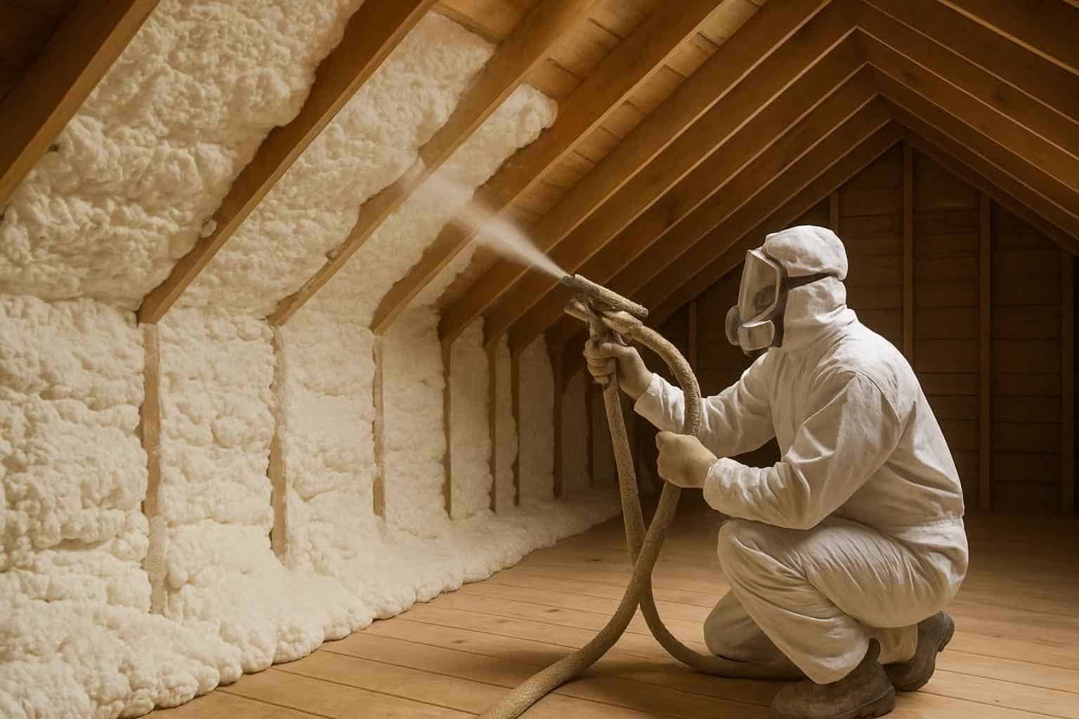 Spray Foam Insulation Contractor In Fredericksburg TX Attic Spray Foam Installer in Fredericksburg TX