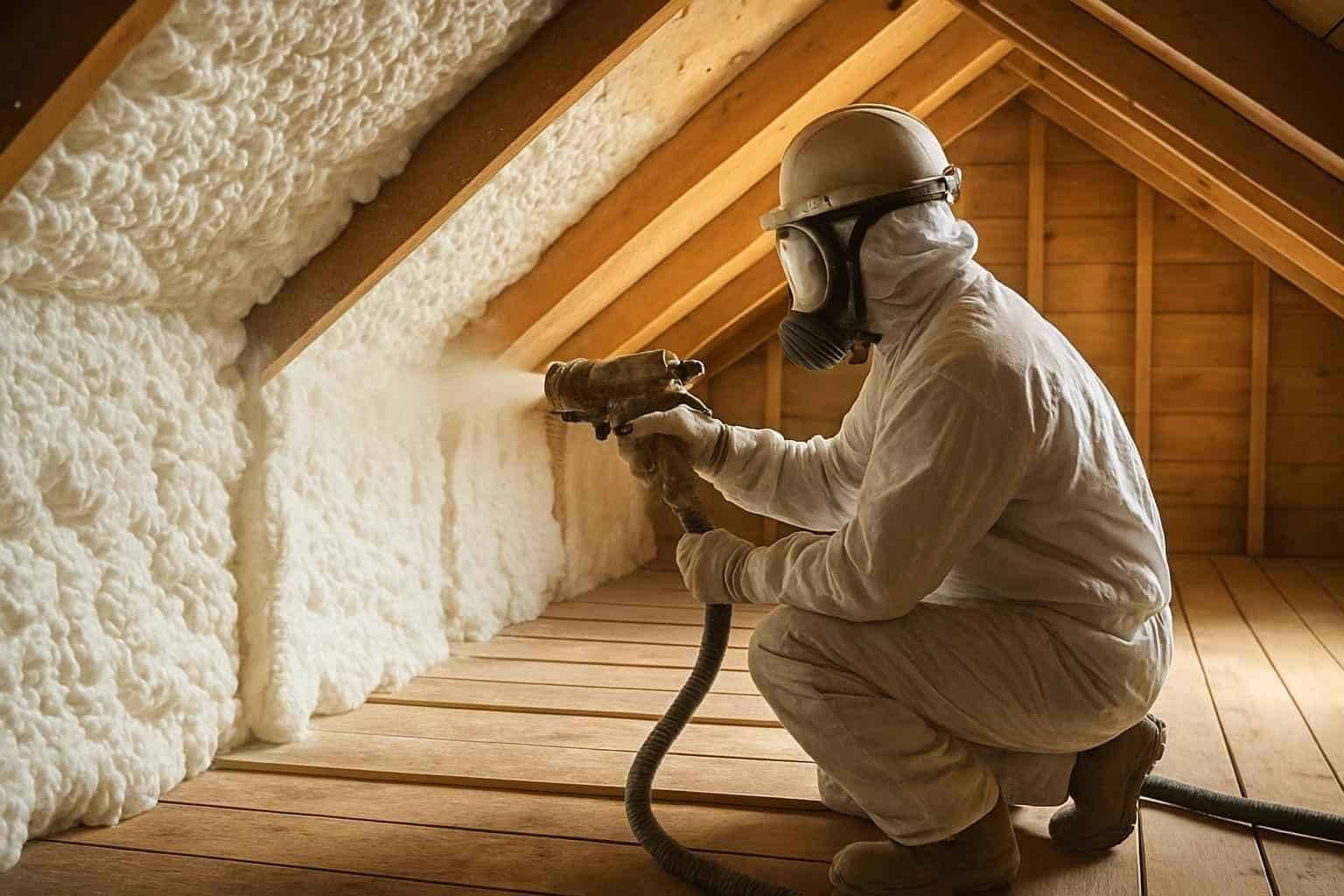 Attic Spray Foam Installer in Luckenbach TX