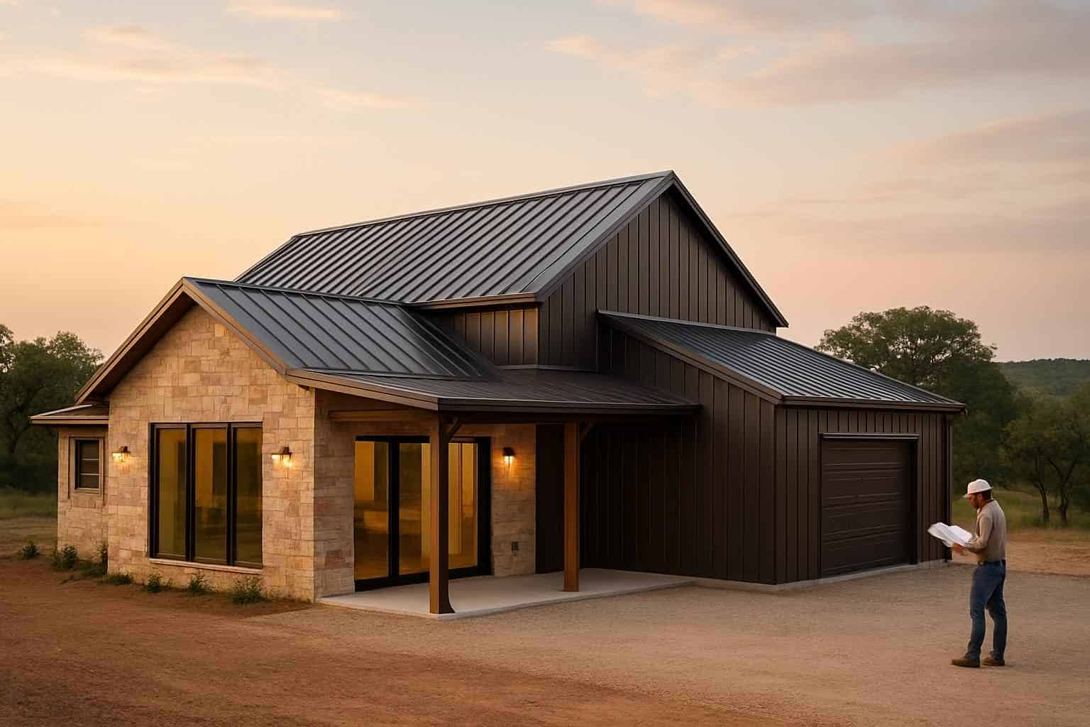 Metal Building Construction Contractor In Fredericksburg TX Barndominium Builder Service in Fredericksburg TX