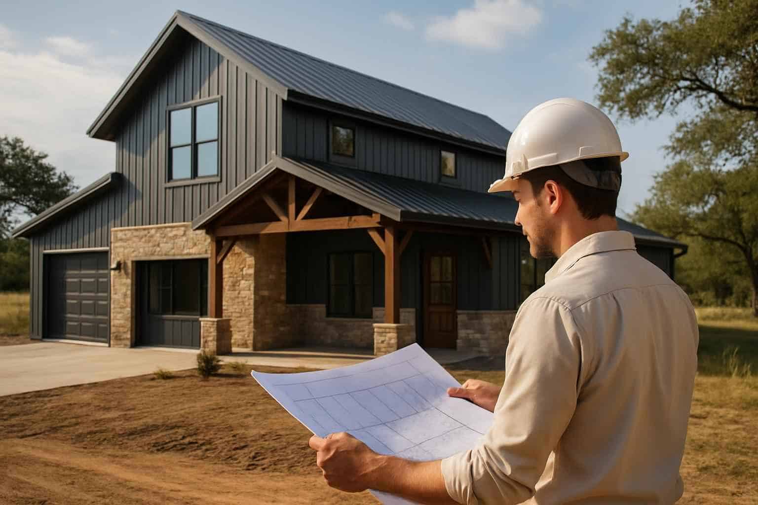 Metal Building Construction Contractor In Willow City TX Barndominium Builder Service in Willow City TX
