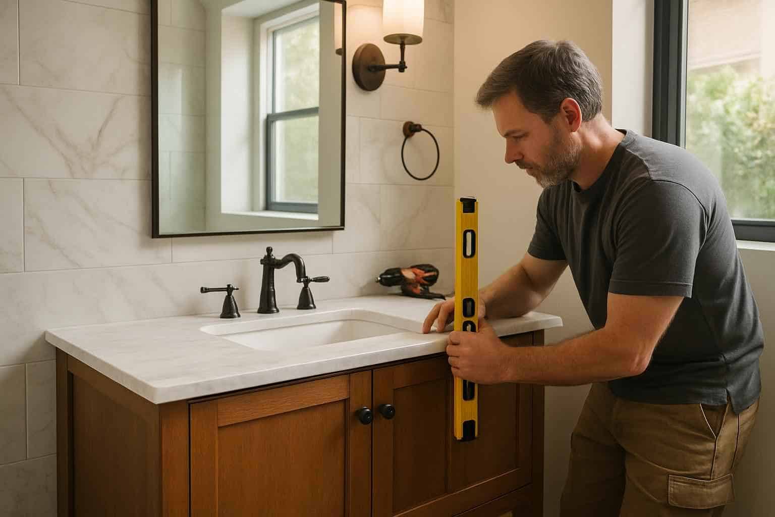 Bathroom Remodeling Contractor In Stonewall TX Bathroom Vanity Installation Service in Stonewall TX