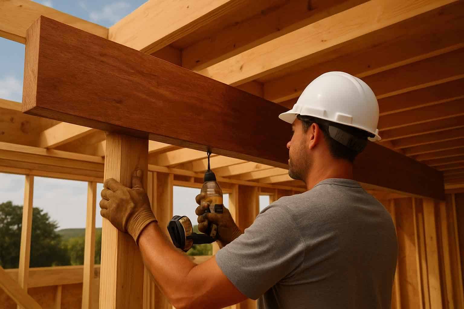 Beam LVL Installation Contractor in Fredericksburg TX