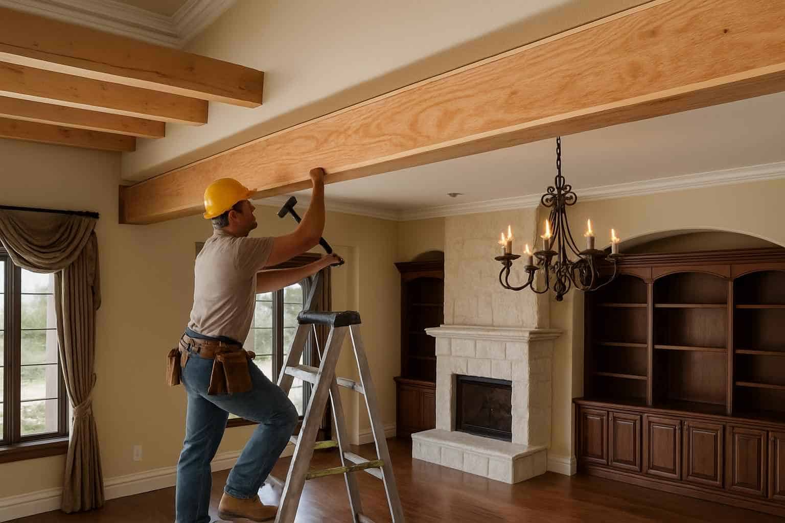 Beam LVL Installation Contractor in Hye TX