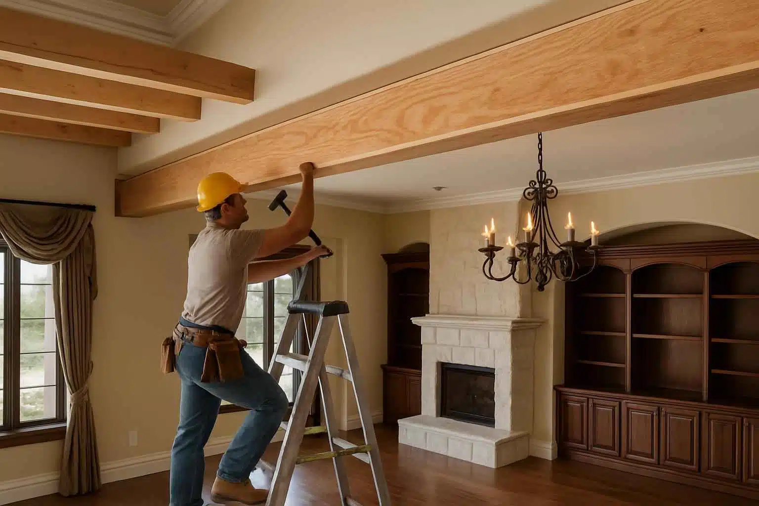 Beam LVL Installation Contractor in Hye TX