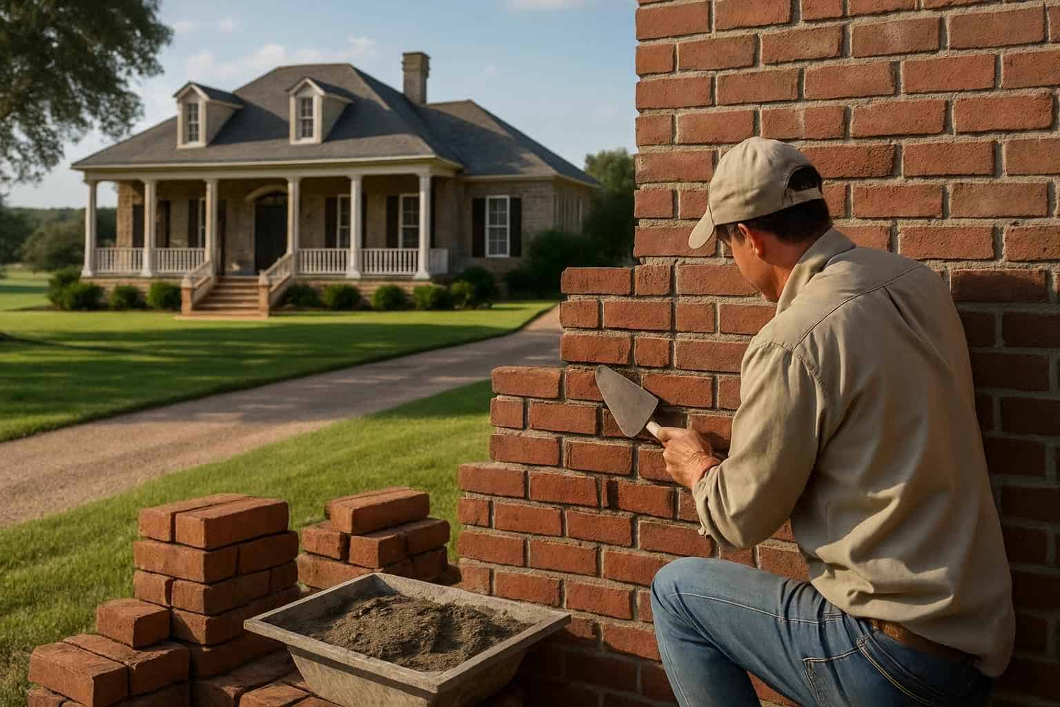 Brick Contractor In Stonewall TX Brick Repair Service in Stonewall TX