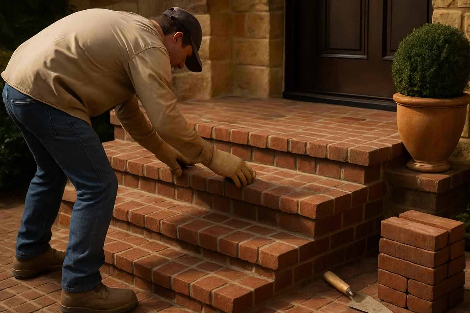 Brick Contractor In Fredericksburg TX Brick Step Installer in Fredericksburg TX