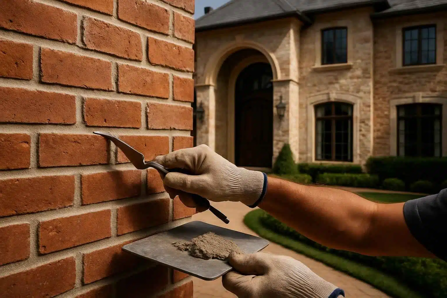 Brick Tuckpointing Service in Luckenbach TX