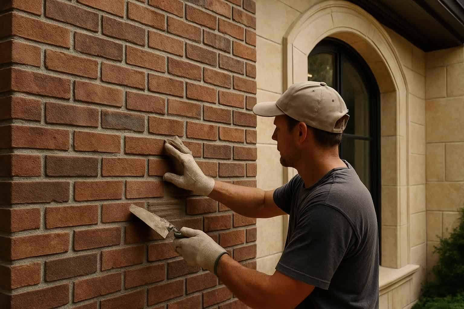 Brick Contractor In Luckenbach TX Brick Veneer Installation Service in Luckenbach TX