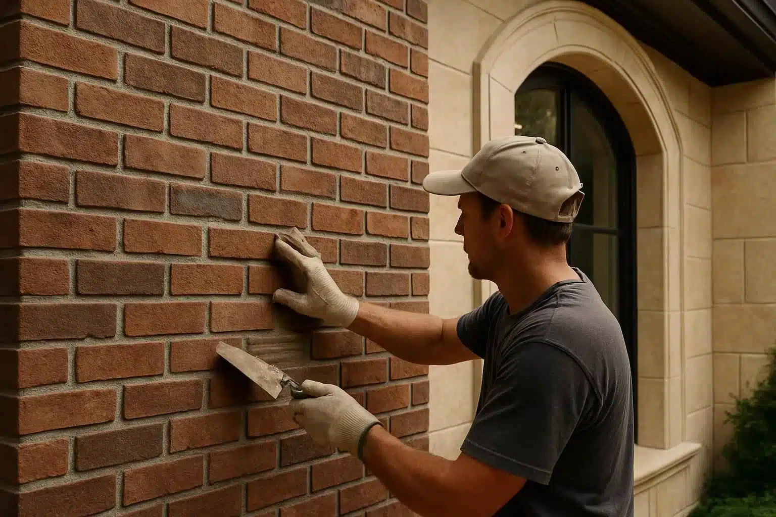 Brick Veneer Installation Service in Luckenbach TX