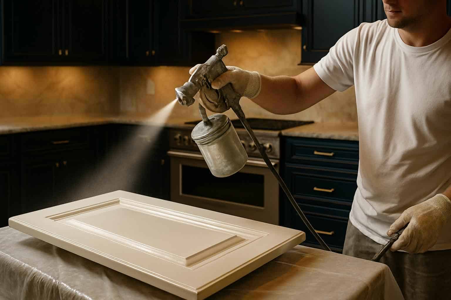 Painting Contractor In Hye TX Cabinet Painting Service in Hye TX