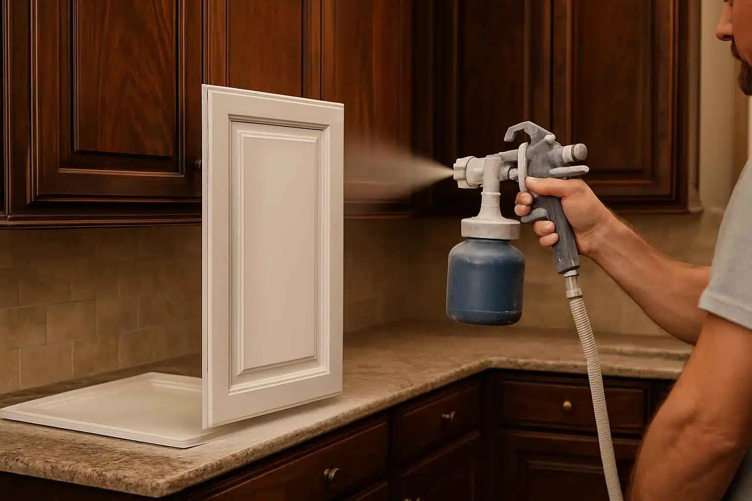 Cabinet Painting Service in Luckenbach TX
