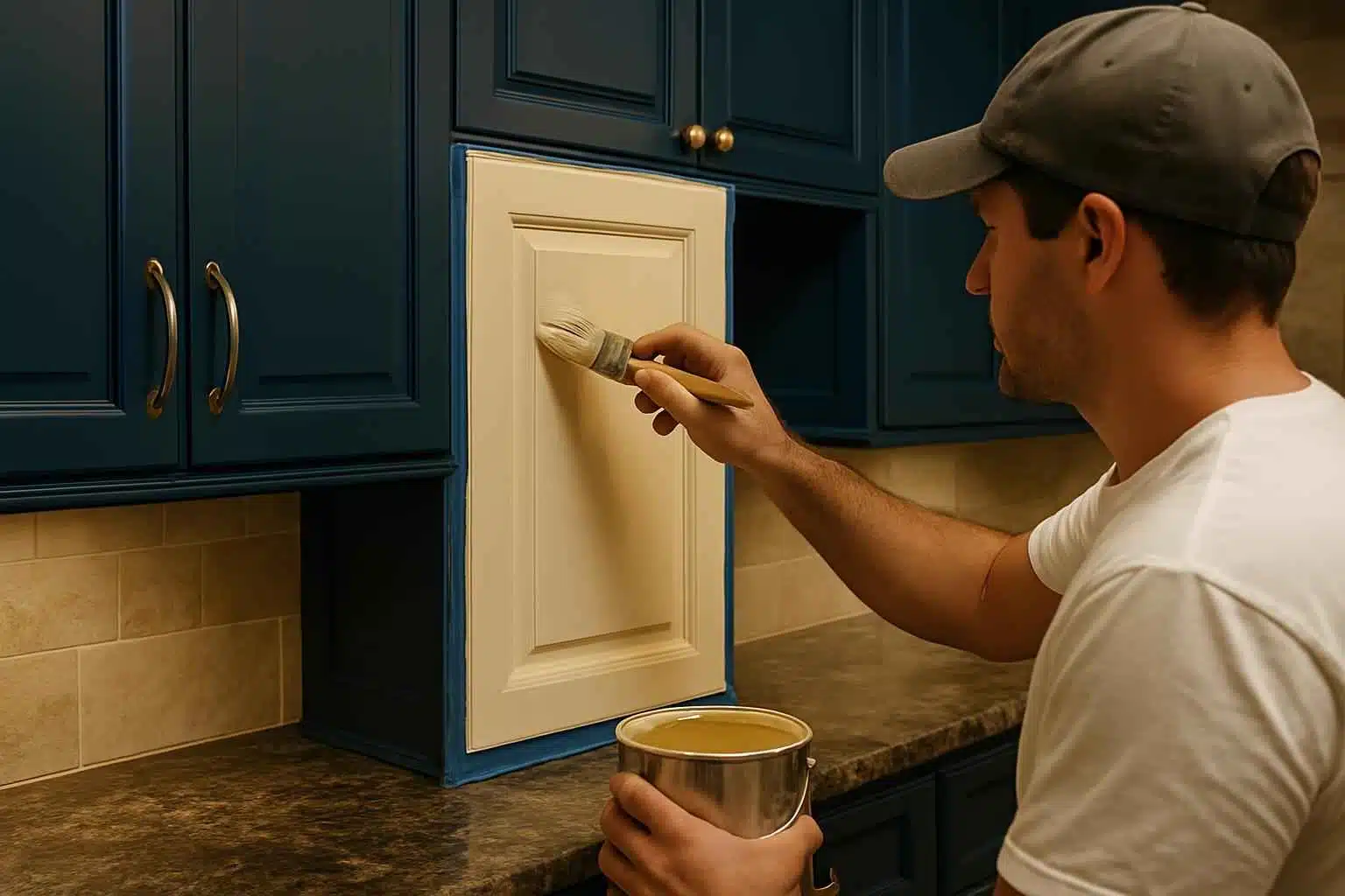 Cabinet Painting Service in Stonewall TX