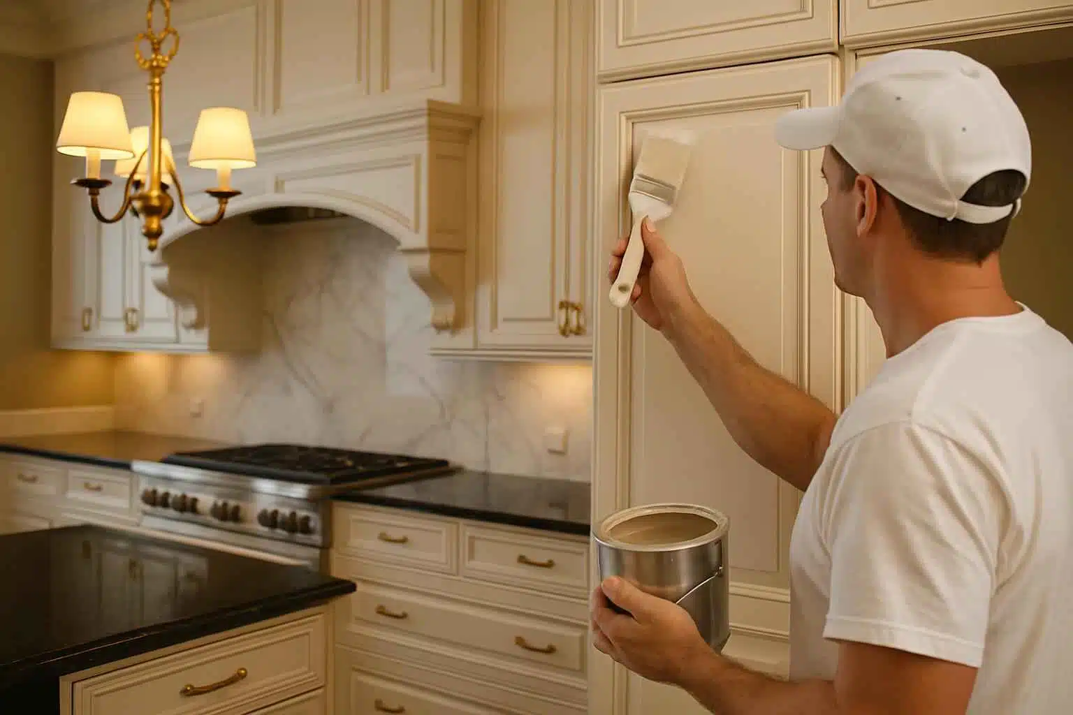 Cabinet Painting Service in Willow City TX