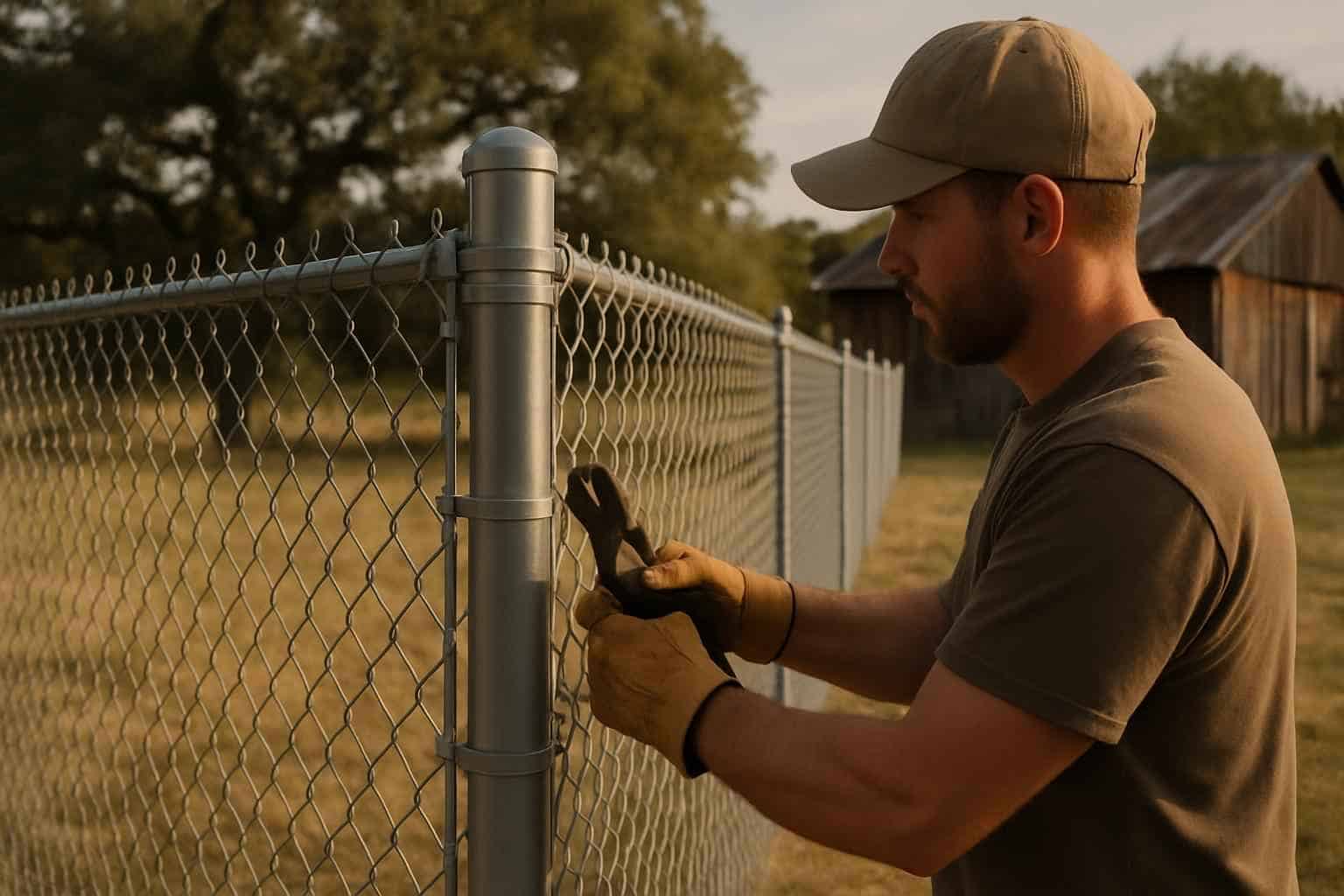 Fence Installation Contractor In Luckenbach TX Chain Link Fence Installer in Luckenbach TX