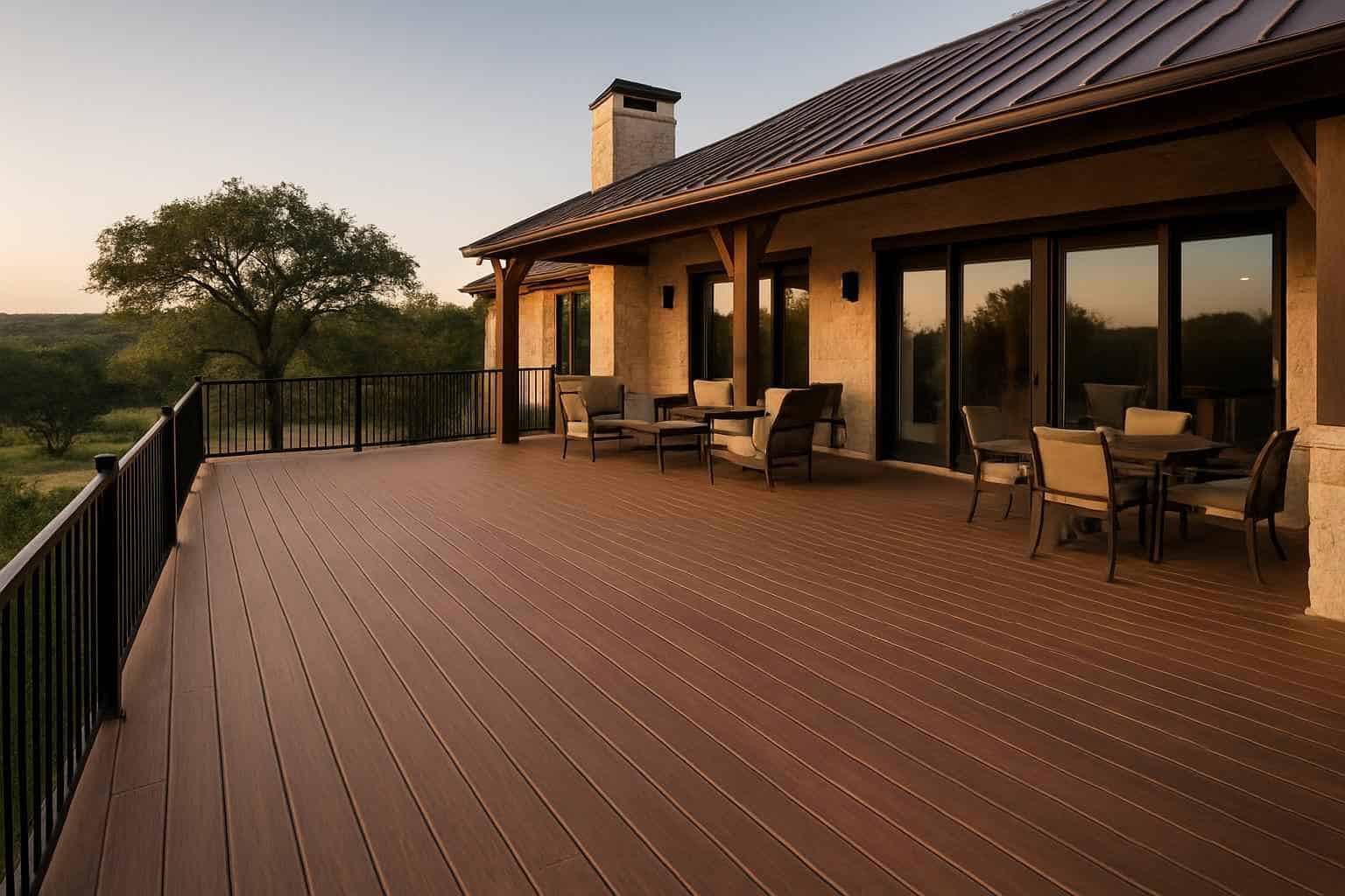Deck Construction Contractor In Luckenbach TX Composite Deck Builder in Luckenbach TX