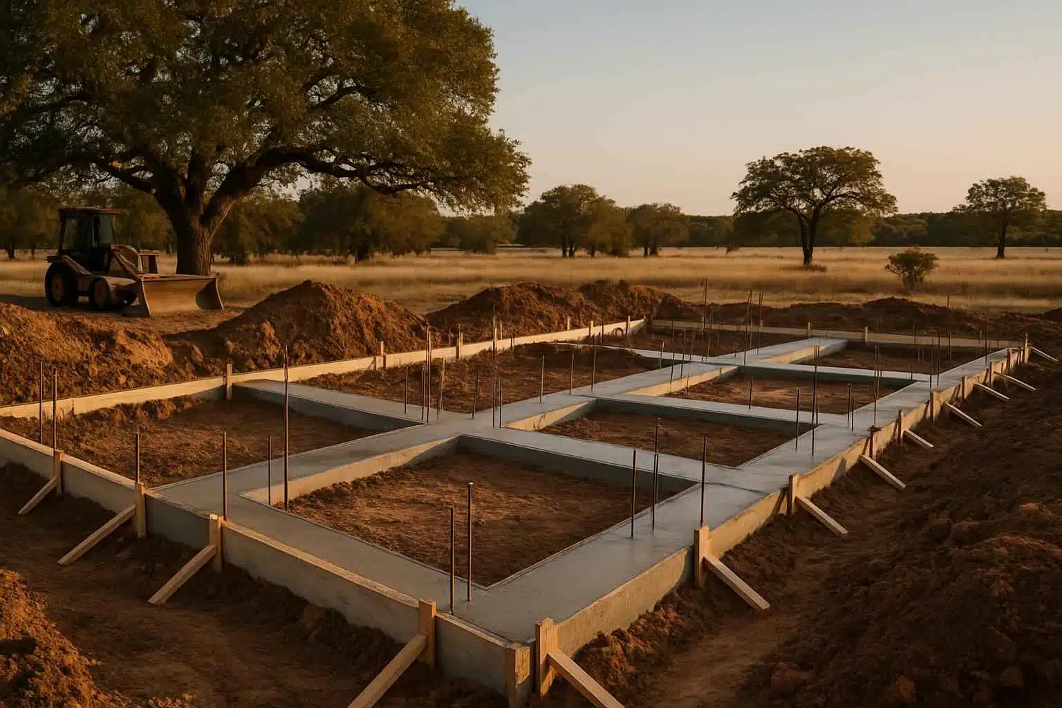 Concrete Footing Contractor in Luckenbach TX