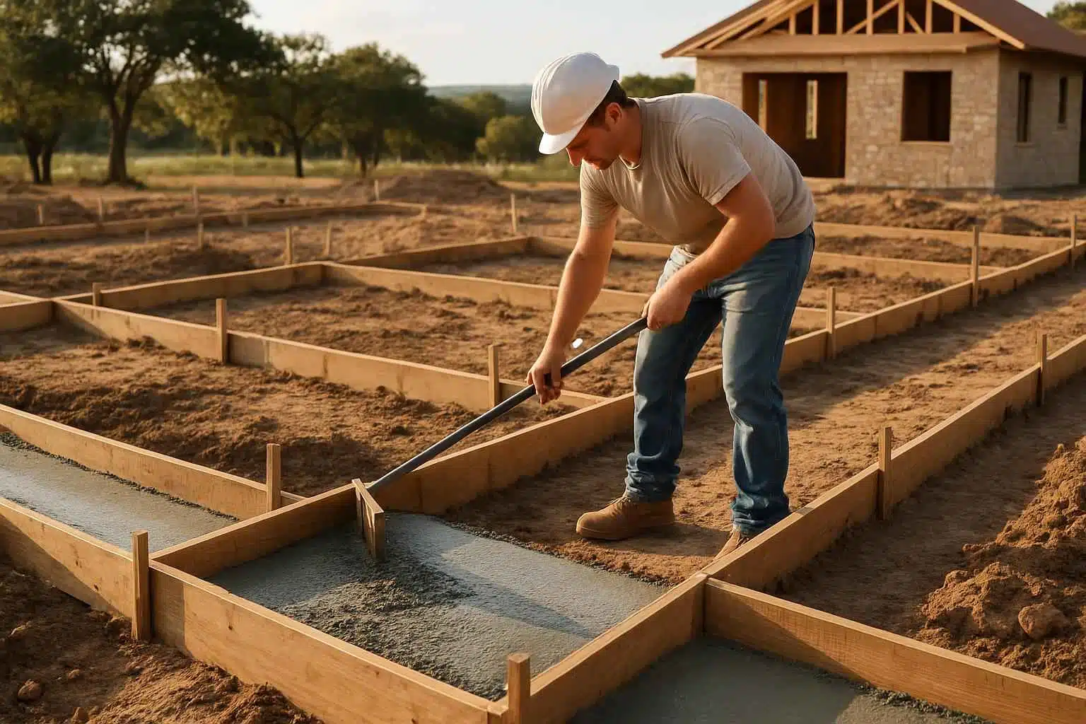 Concrete Footing Contractor in Willow City TX