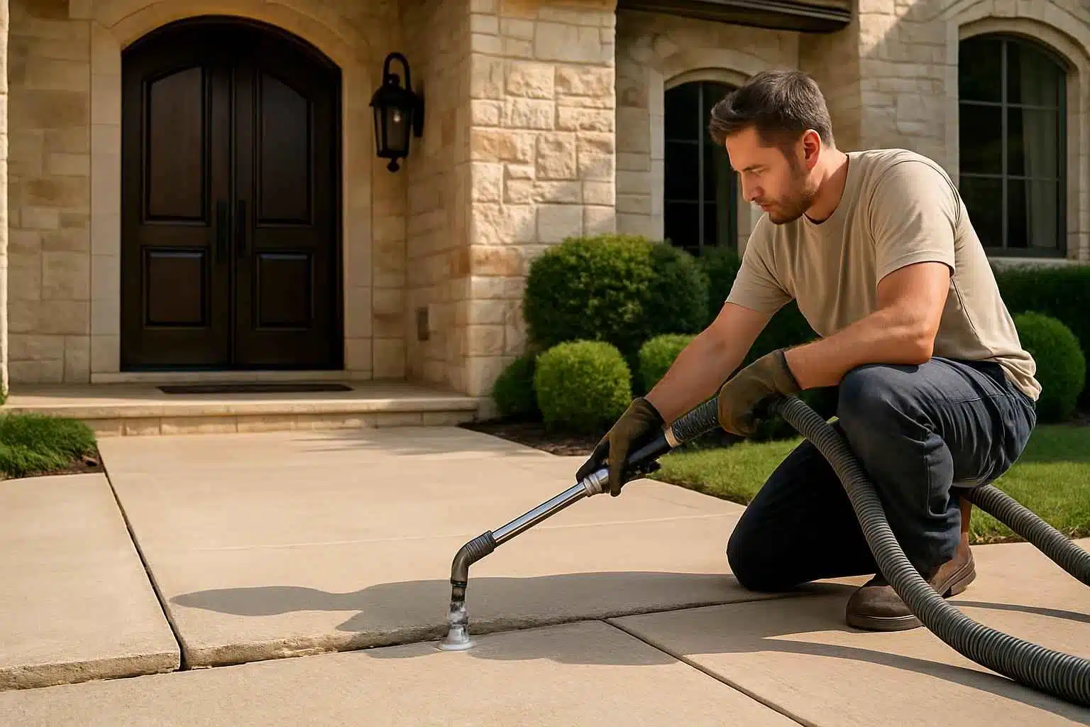 Concrete Leveling Service in Luckenbach TX