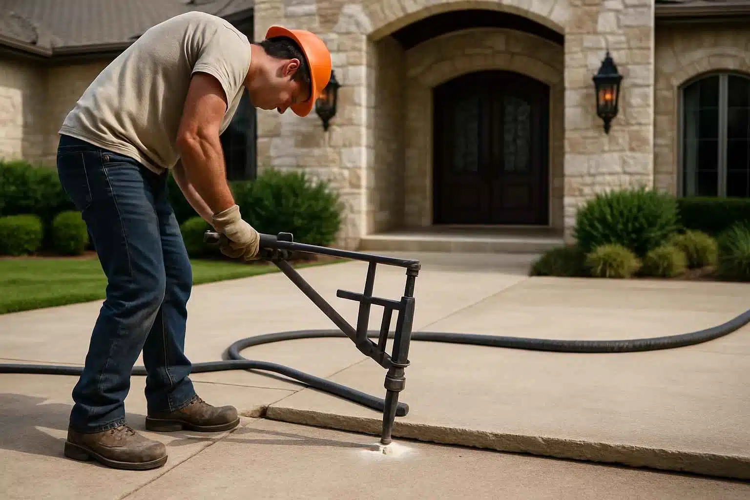 Concrete Leveling Service in Willow City TX