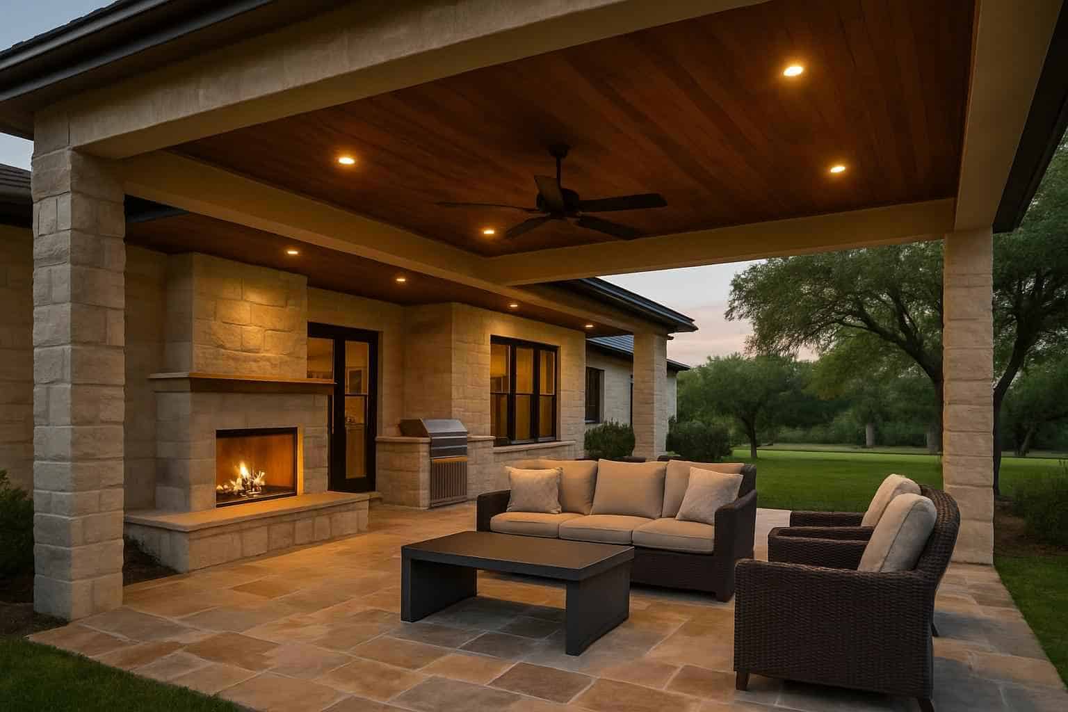 Patio Construction Contractor In Fredericksburg TX Covered Patio Contractor in Fredericksburg TX