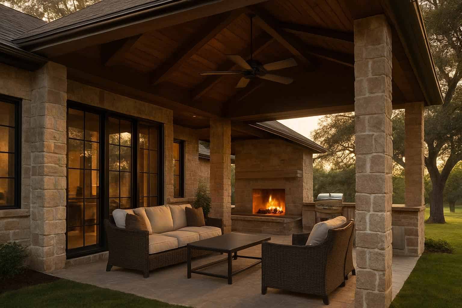 Patio Construction Contractor In Luckenbach TX Covered Patio Contractor in Luckenbach TX