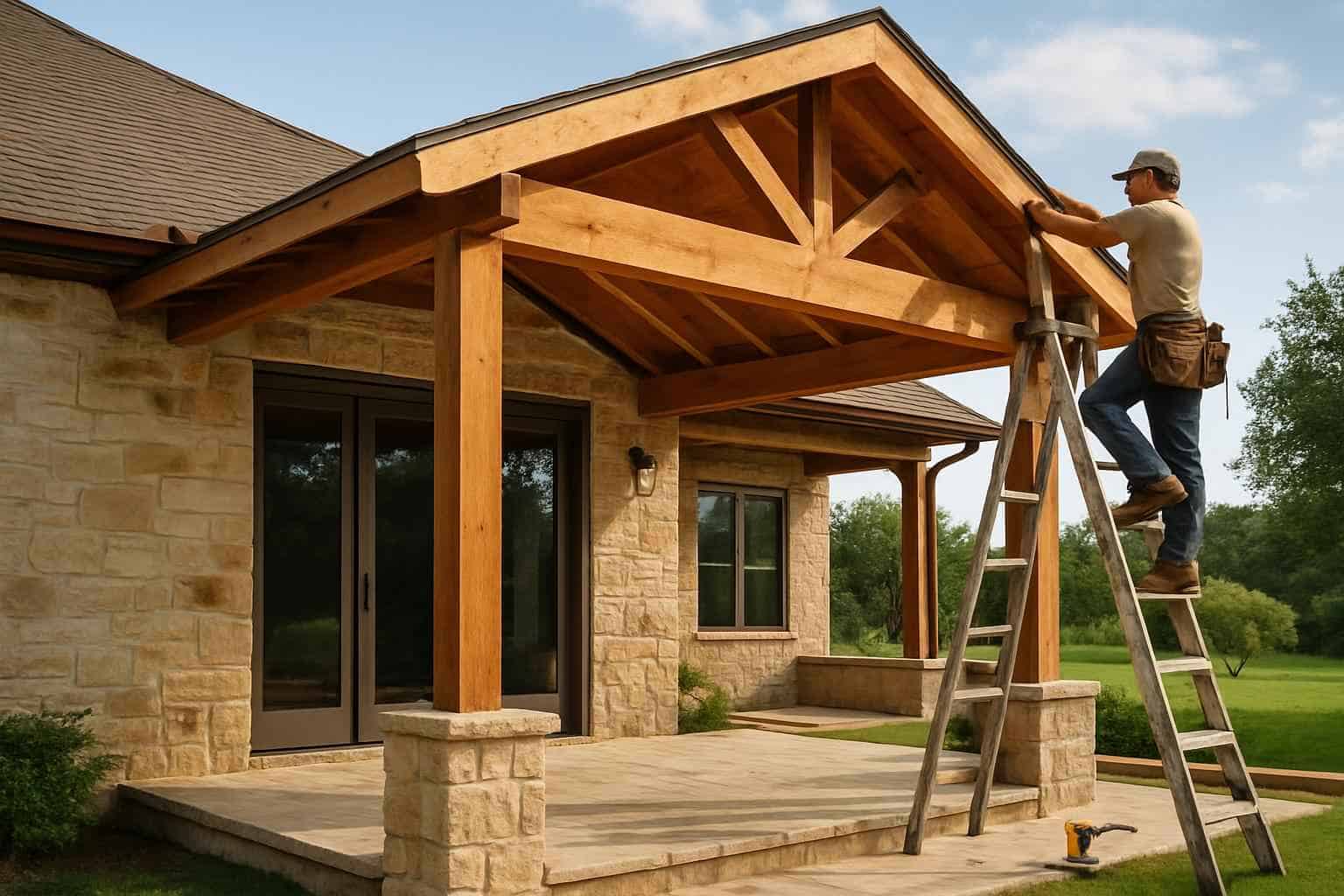 Patio Construction Contractor In Willow City TX Covered Patio Contractor in Willow City TX