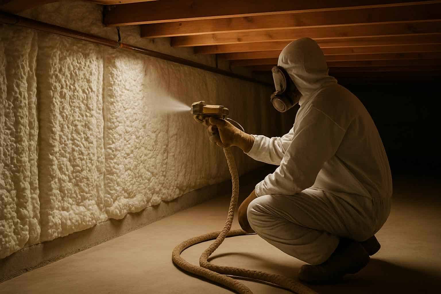 Spray Foam Insulation Contractor In Fredericksburg TX Crawl Space Spray Foam Service in Fredericksburg TX