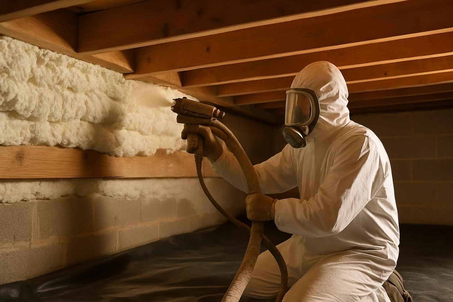 Crawl Space Spray Foam Service in Hye TX