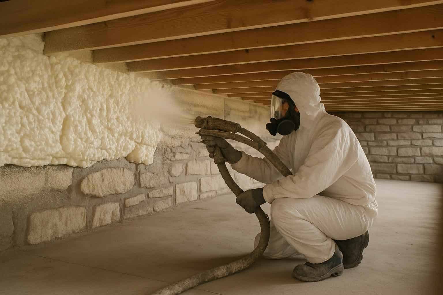 Crawl Space Spray Foam Service in Luckenbach TX
