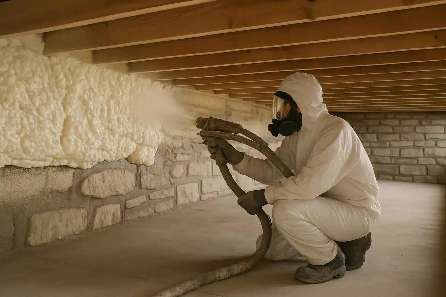 Crawl Space Spray Foam Service in Luckenbach TX