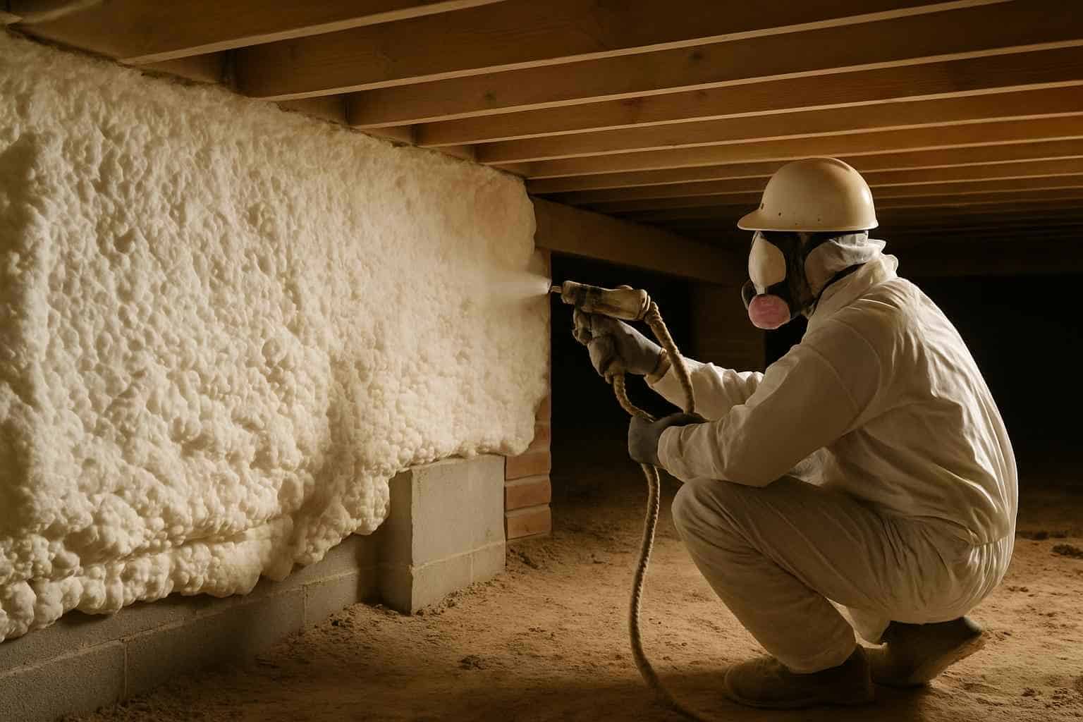 Crawl Space Spray Foam Service in Stonewall TX