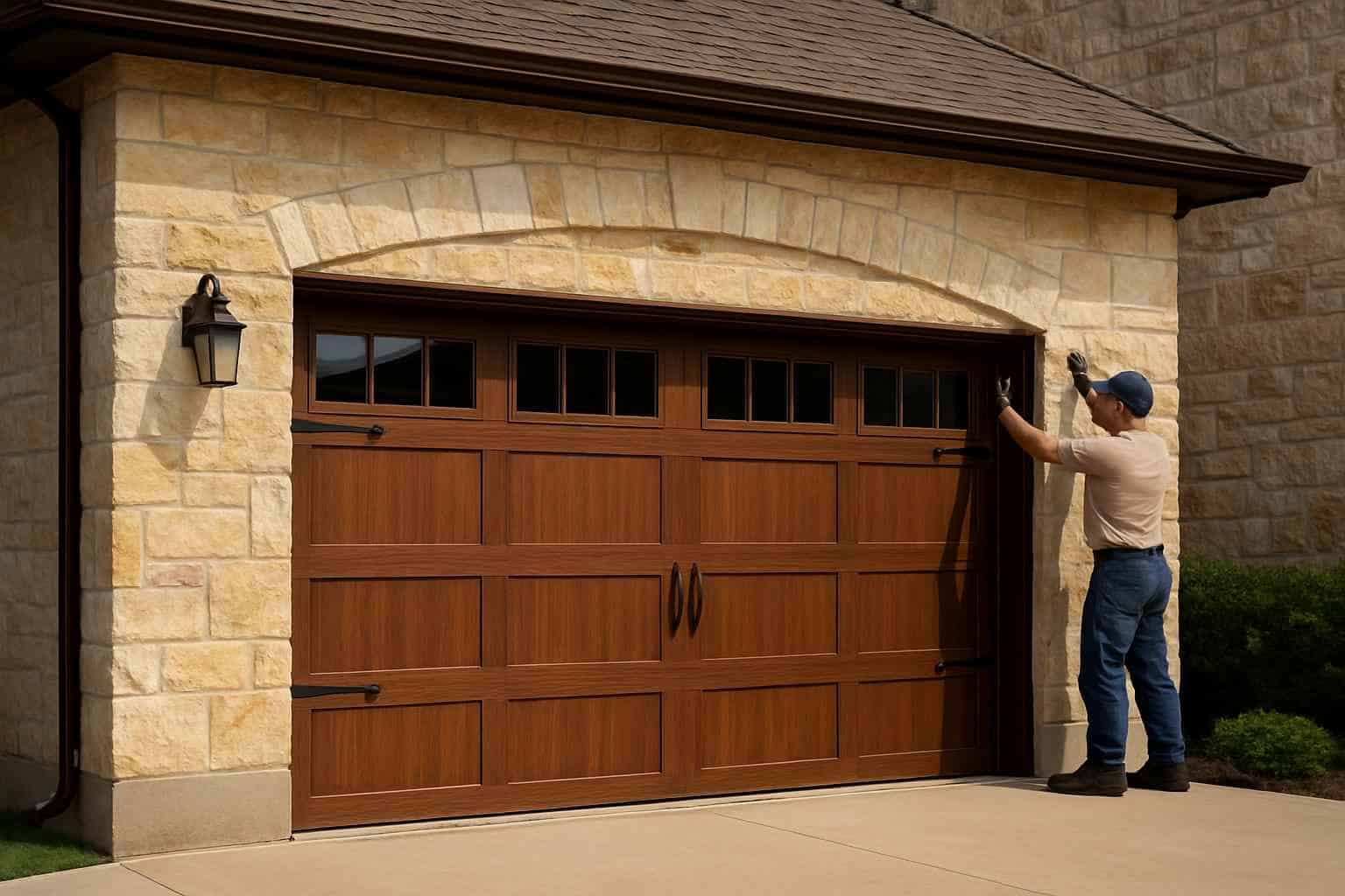 Garage Door Installation Contractor In Fredericksburg TX Custom Garage Door Installation in Fredericksburg TX