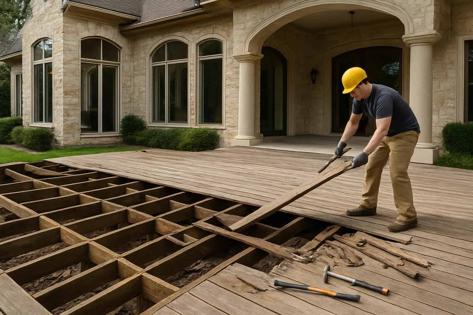 Deck Construction Contractor In Willow City TX Deck Demolition Prep Service in Willow City TX