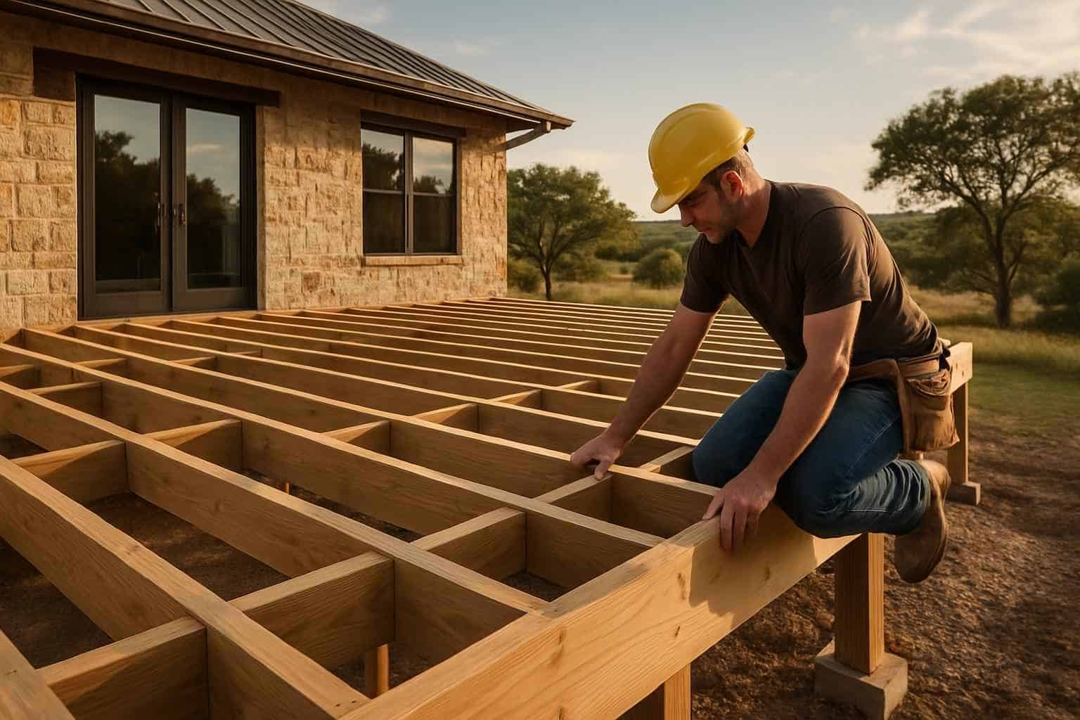 Deck Framing Contractor in Fredericksburg TX