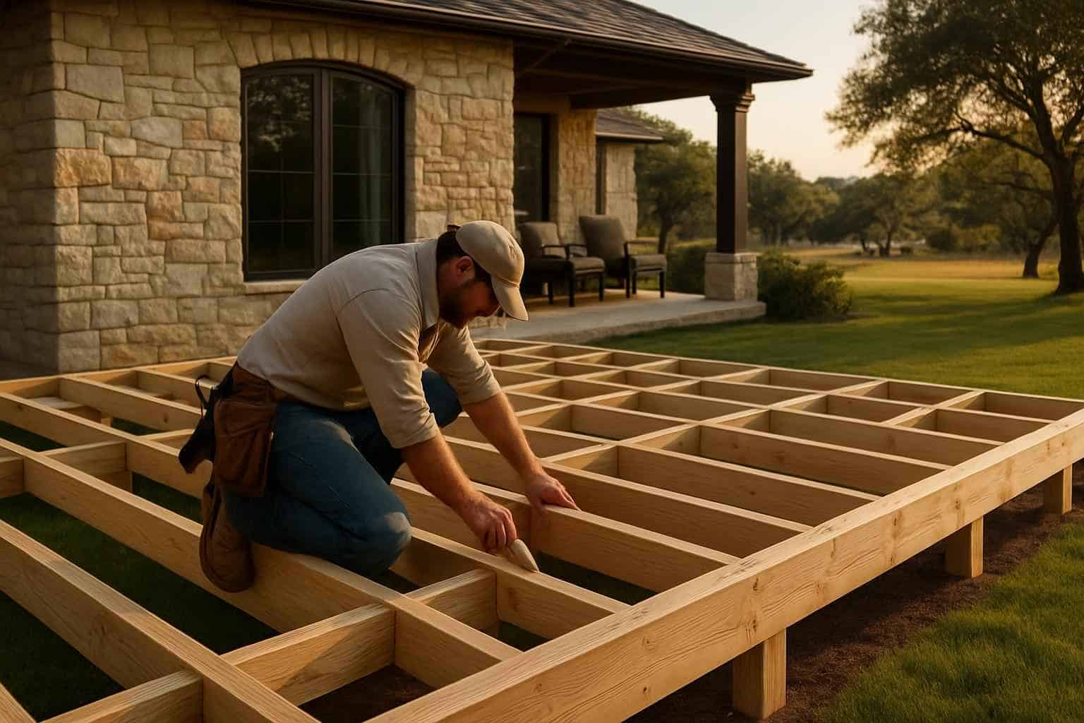 Deck Framing Contractor in Stonewall TX