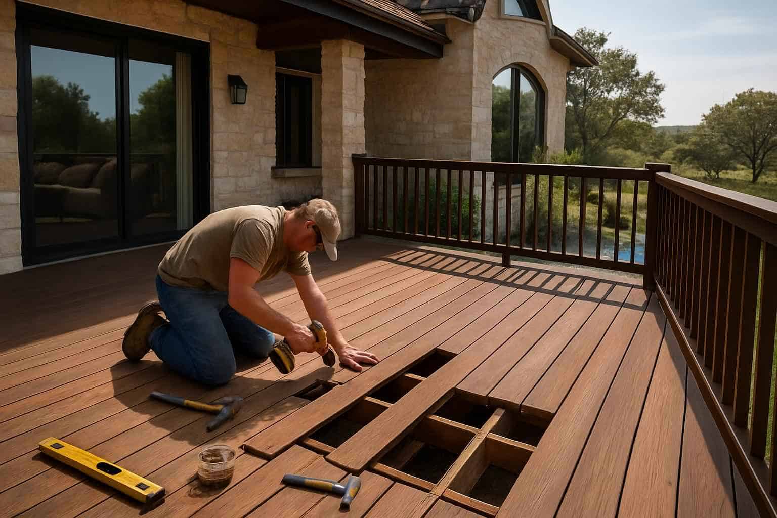 Deck Construction Contractor In Fredericksburg TX Deck Repair Service in Fredericksburg TX