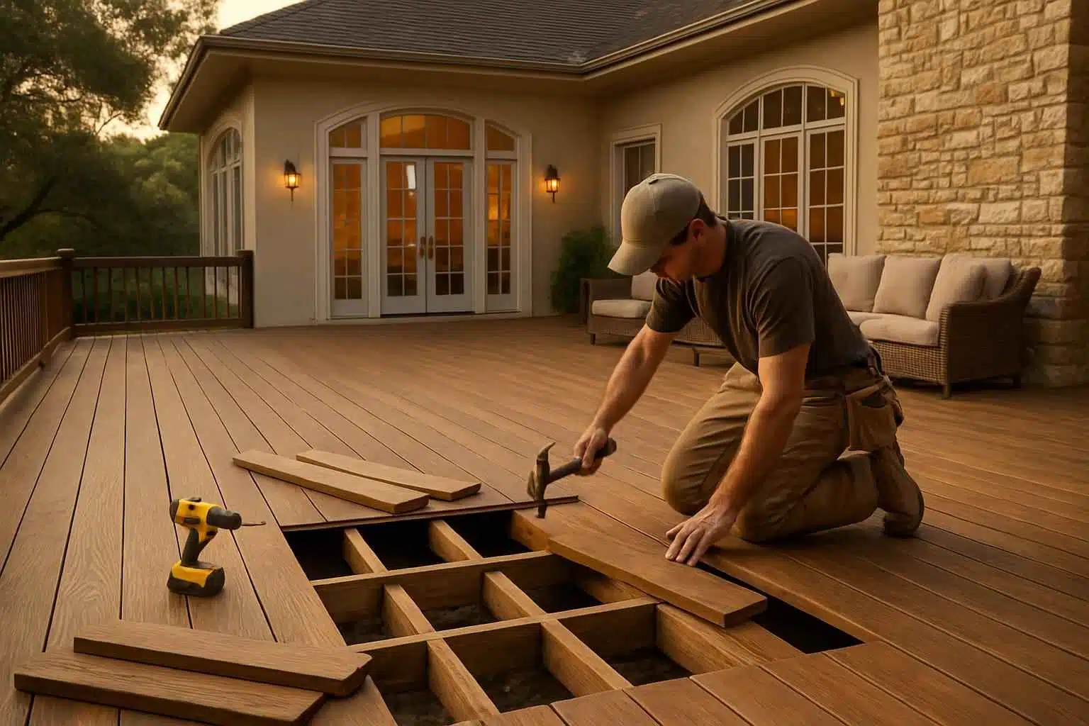 Deck Repair Service in Stonewall TX