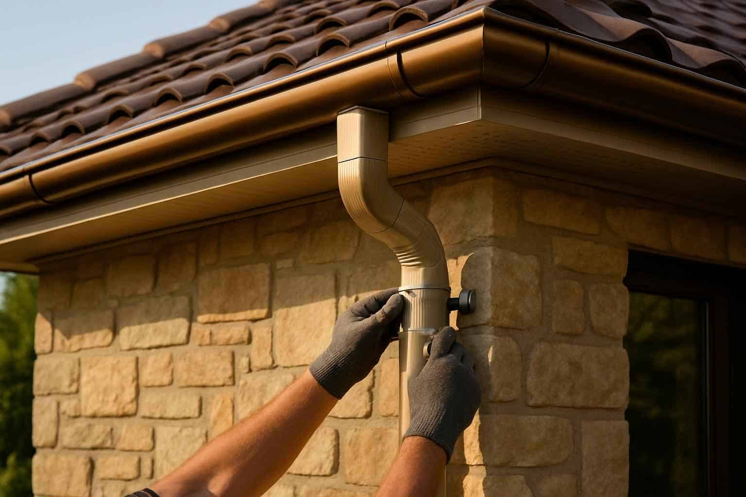 Gutter Installation Contractor In Fredericksburg TX Downspout Installation Service in Fredericksburg TX