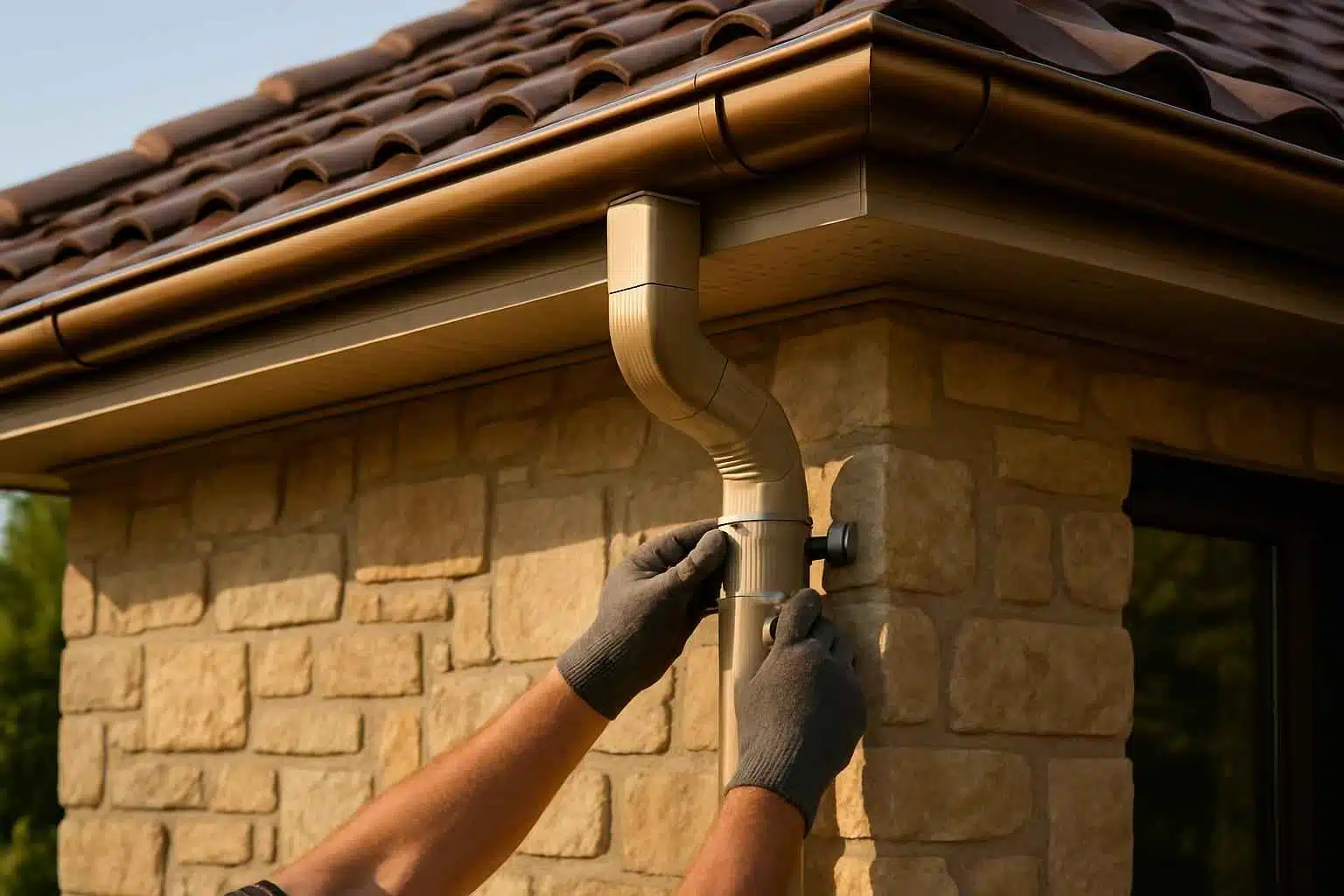 Downspout Installation Service in Fredericksburg TX