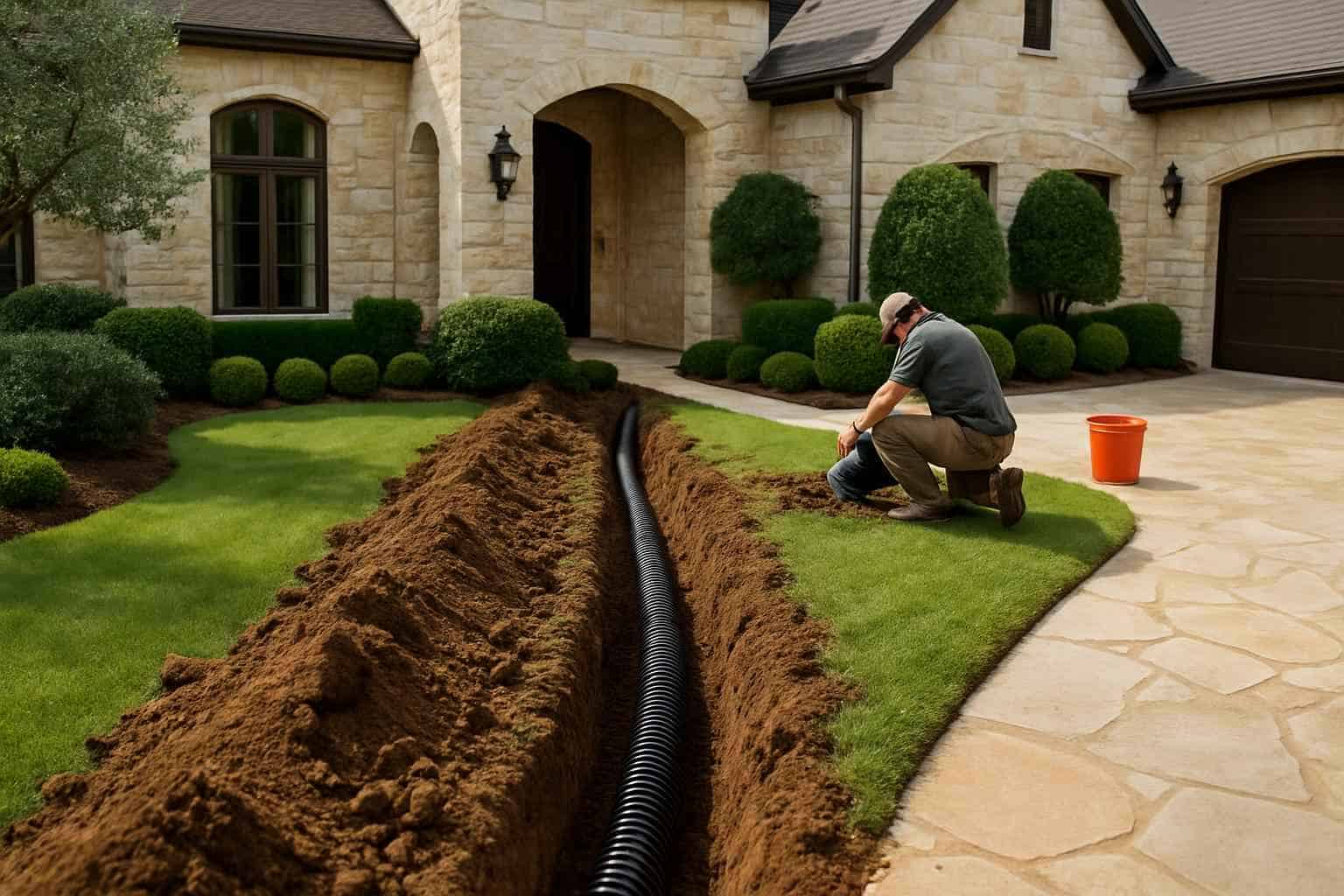 Drainage Solutions Contractor In Fredericksburg TX Drainage Repair Service in Fredericksburg TX