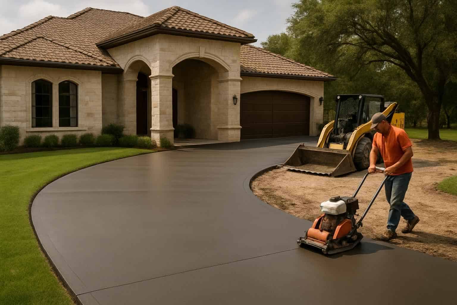 Concrete Driveway Contractor In Luckenbach TX Driveway Expansion Contractor in Luckenbach TX