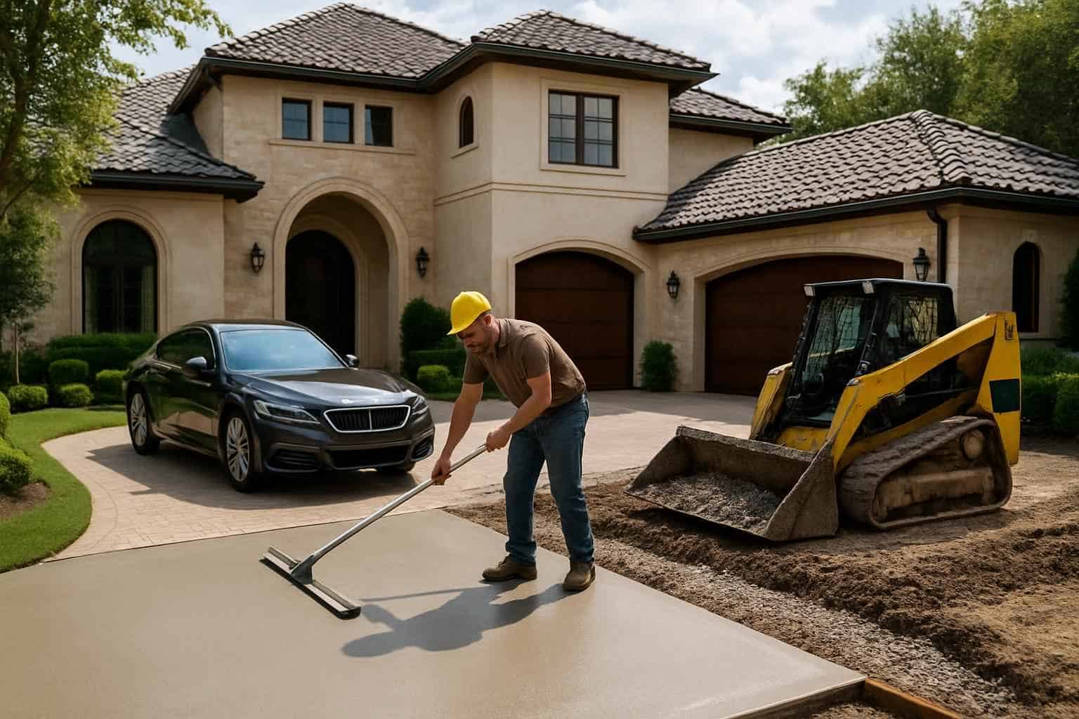 Concrete Driveway Contractor In Willow City TX Driveway Expansion Contractor in Willow City TX