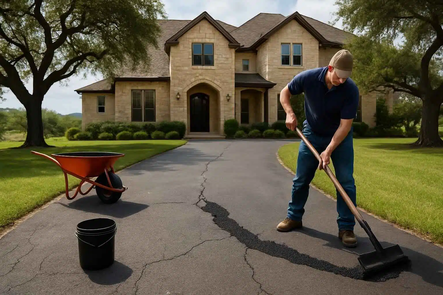 Driveway Repair Service in Luckenbach TX