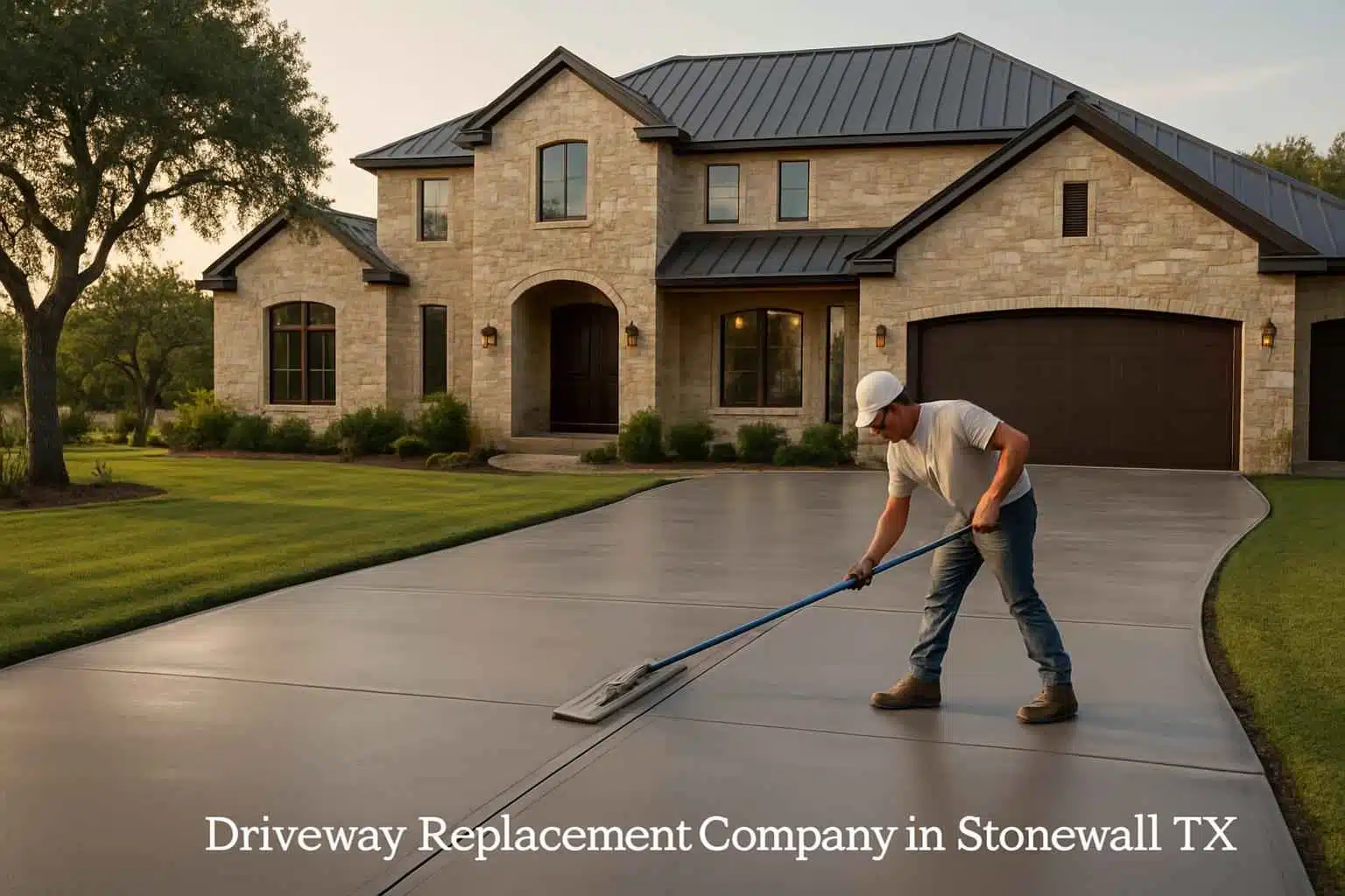 Concrete Driveway Contractor In Stonewall TX Driveway Replacement Company in Stonewall TX