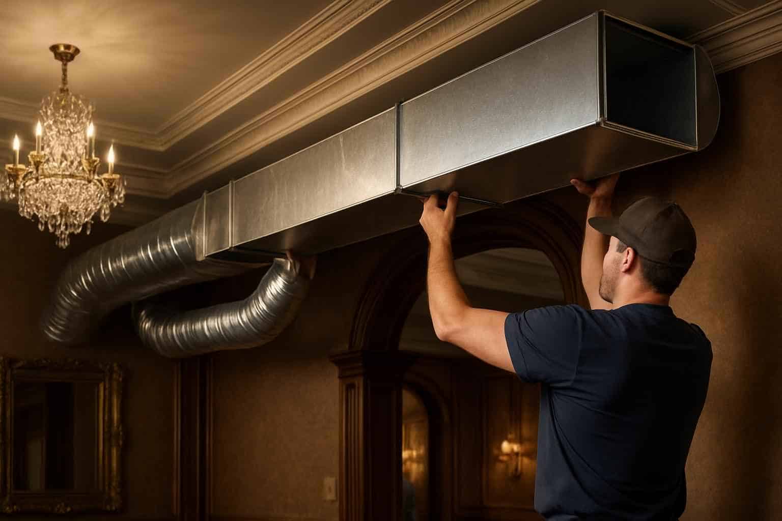 HVAC Contractor In Luckenbach TX Ductwork Installation Service in Luckenbach TX