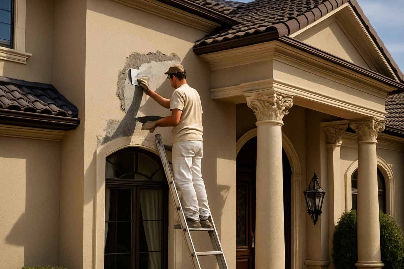 Stucco Repair Contractor In Luckenbach TX EIFS Repair Service in Luckenbach TX