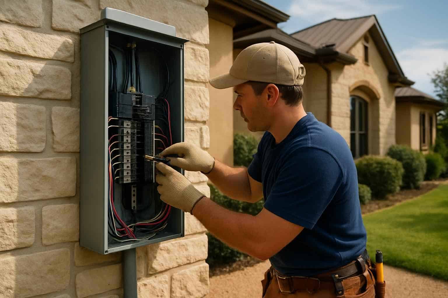 Electrical Contractor In Fredericksburg TX Electrical Panel Upgrade Service in Fredericksburg TX