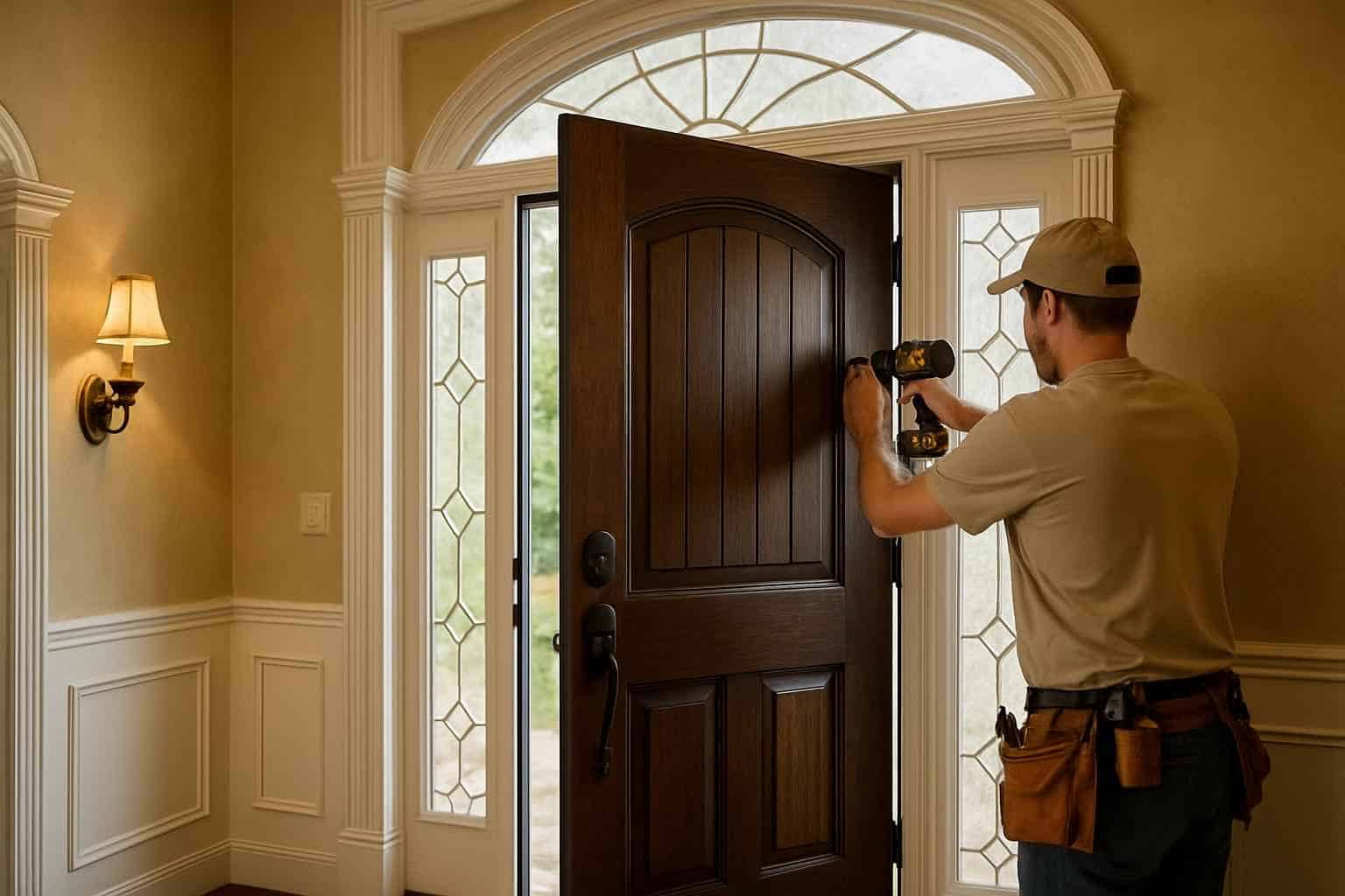 Custom Door Installation Contractor In Luckenbach TX Entry Door Installation Contractor in Luckenbach TX