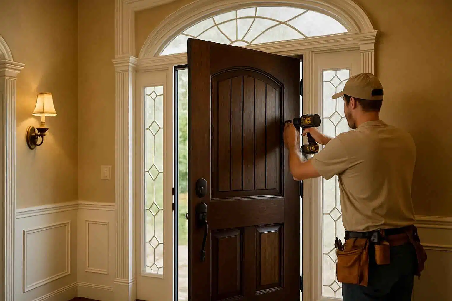 Entry Door Installation Contractor in Luckenbach TX