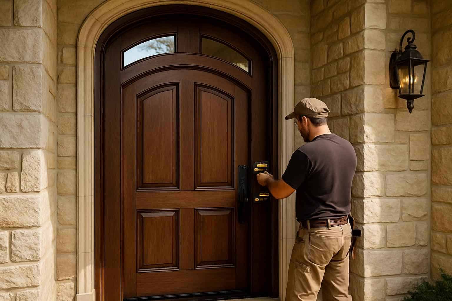 Entry Door Installation Contractor in Stonewall TX